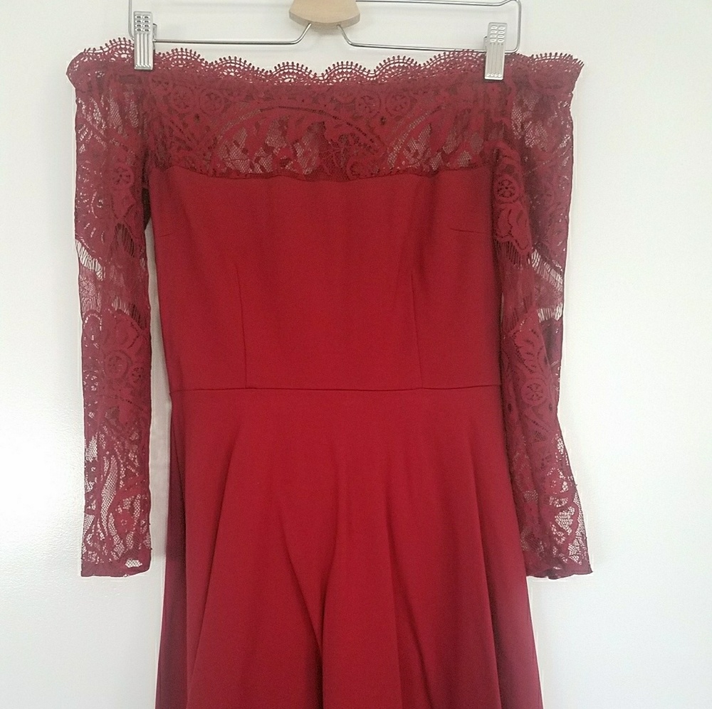 Lace off the shoulder dress BB Dakota